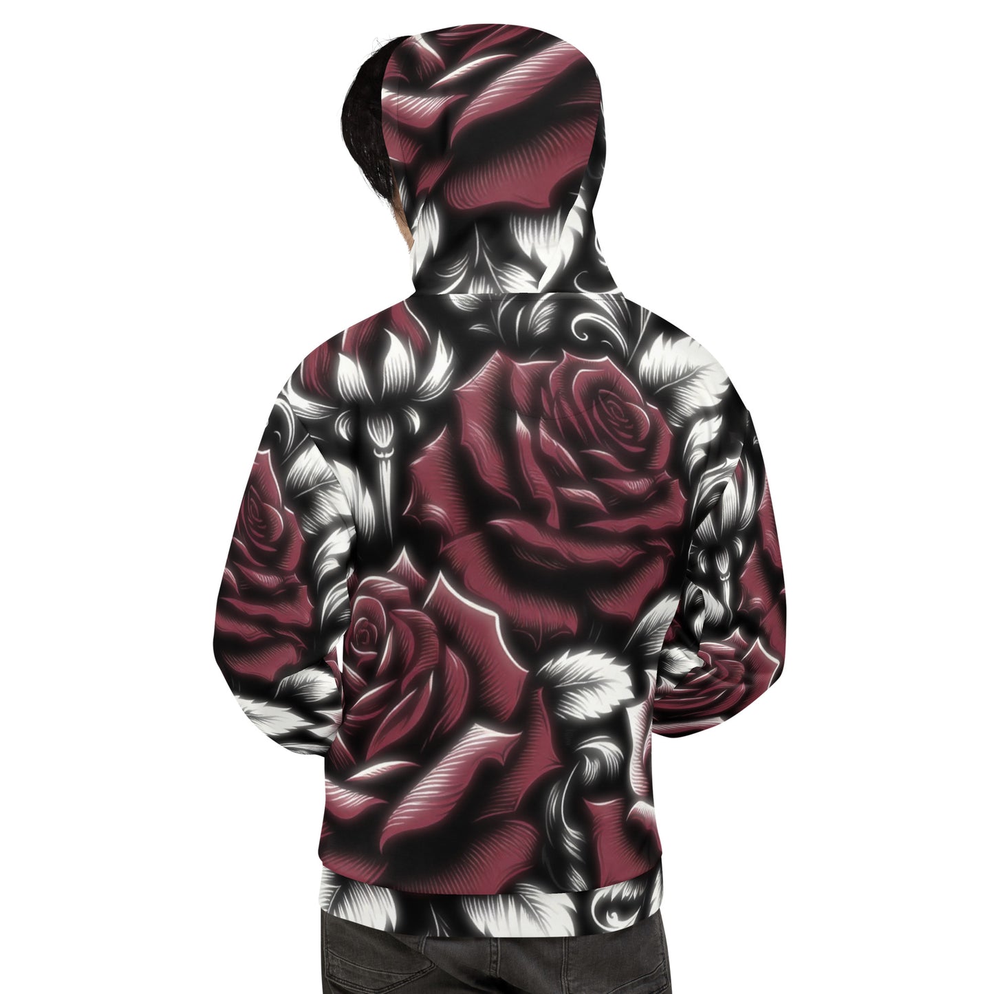 Men's Ominous Roses Hoodie