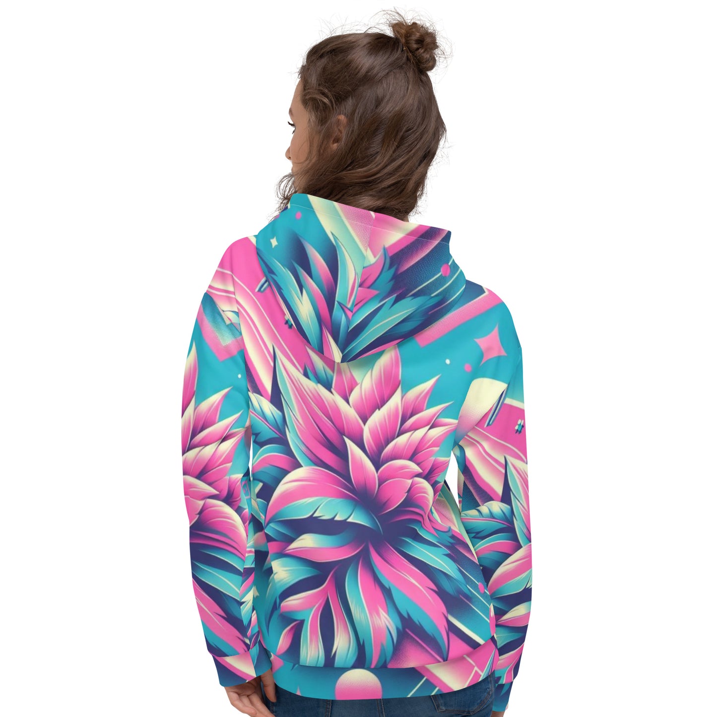 Women's Tropical Techno Hoodie