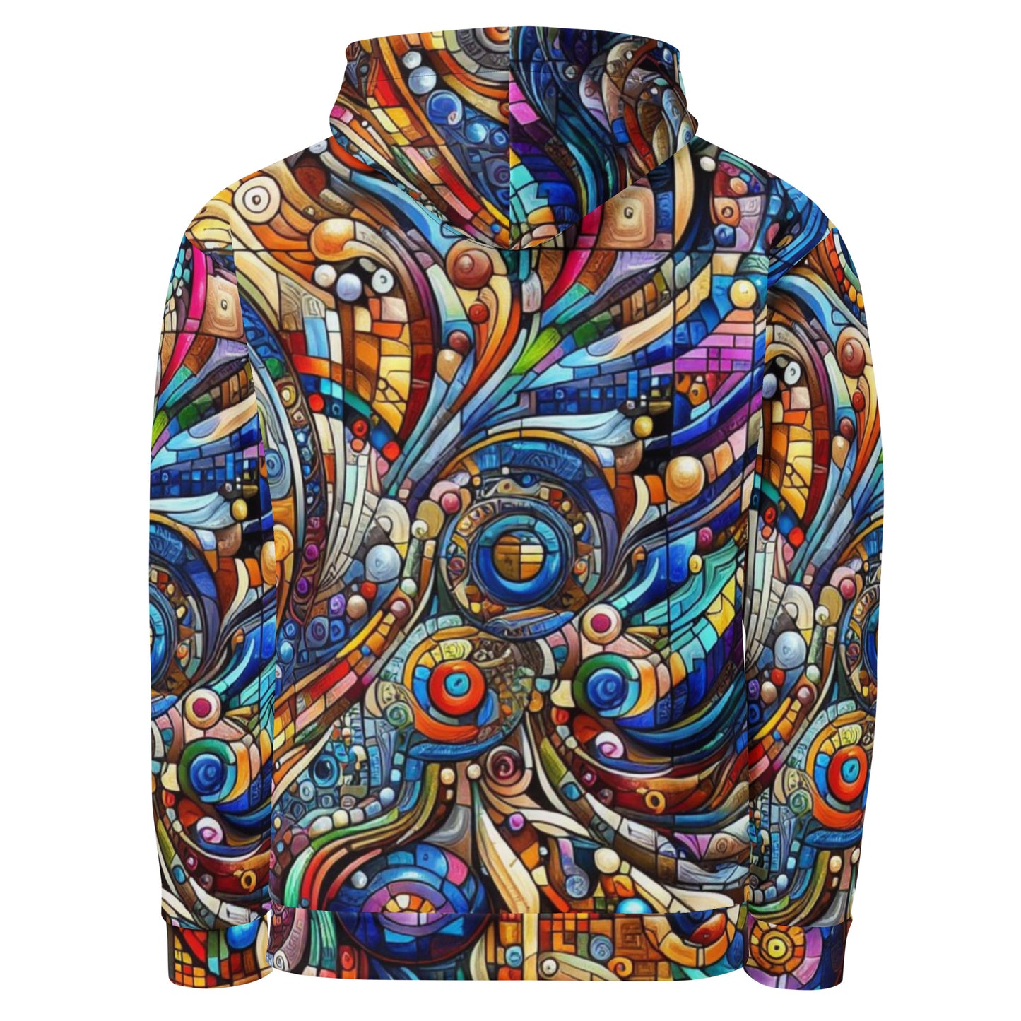 Men's Colorful Geometry Hoodie