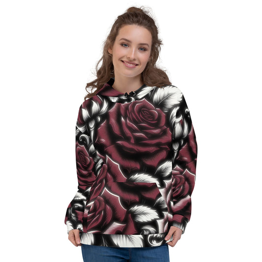 Women's Ominous Roses Hoodie