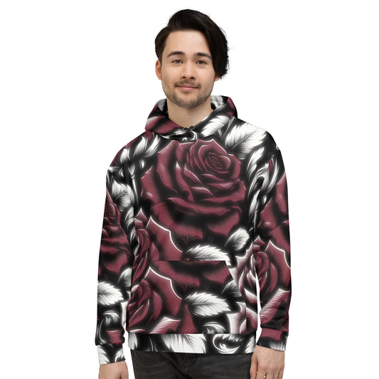 Men's Ominous Roses Hoodie