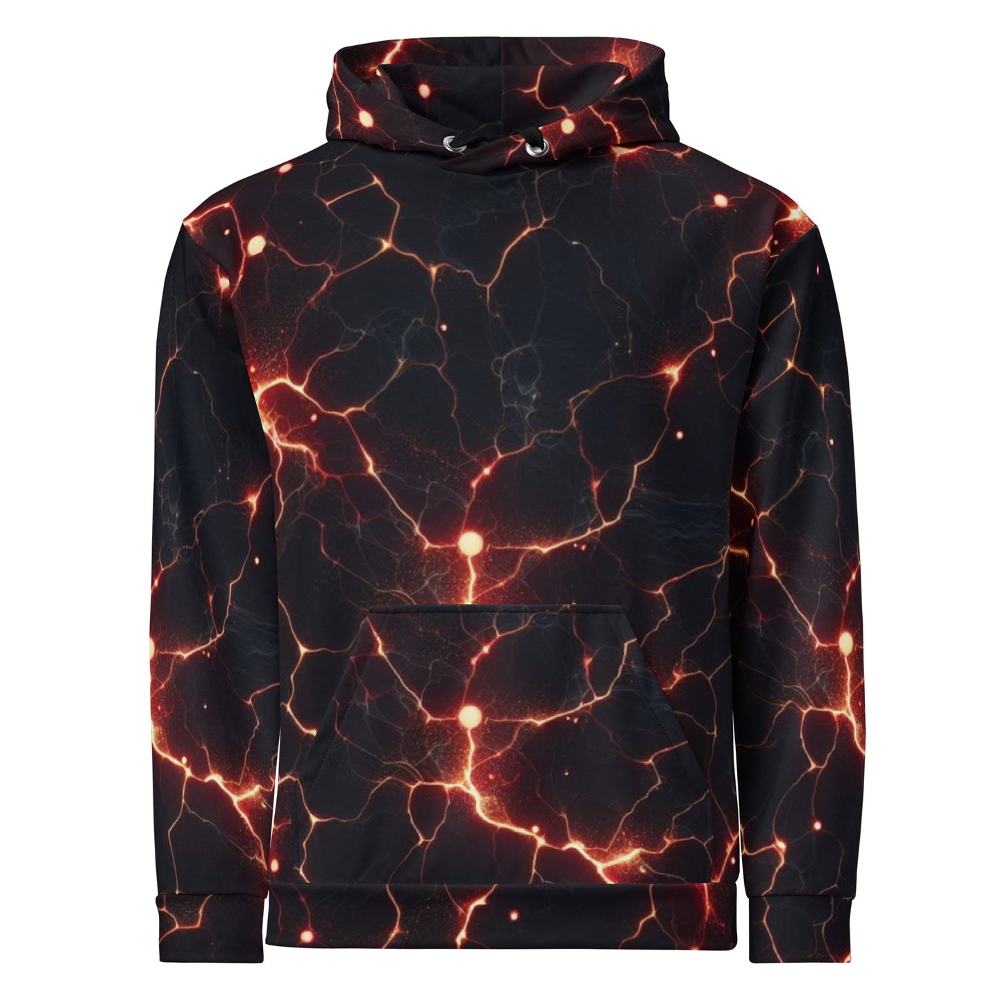 Men's Neon Lightning Hoodie