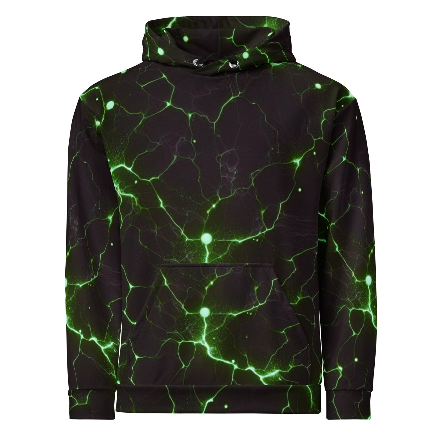 Men's Neon Lightning Hoodie