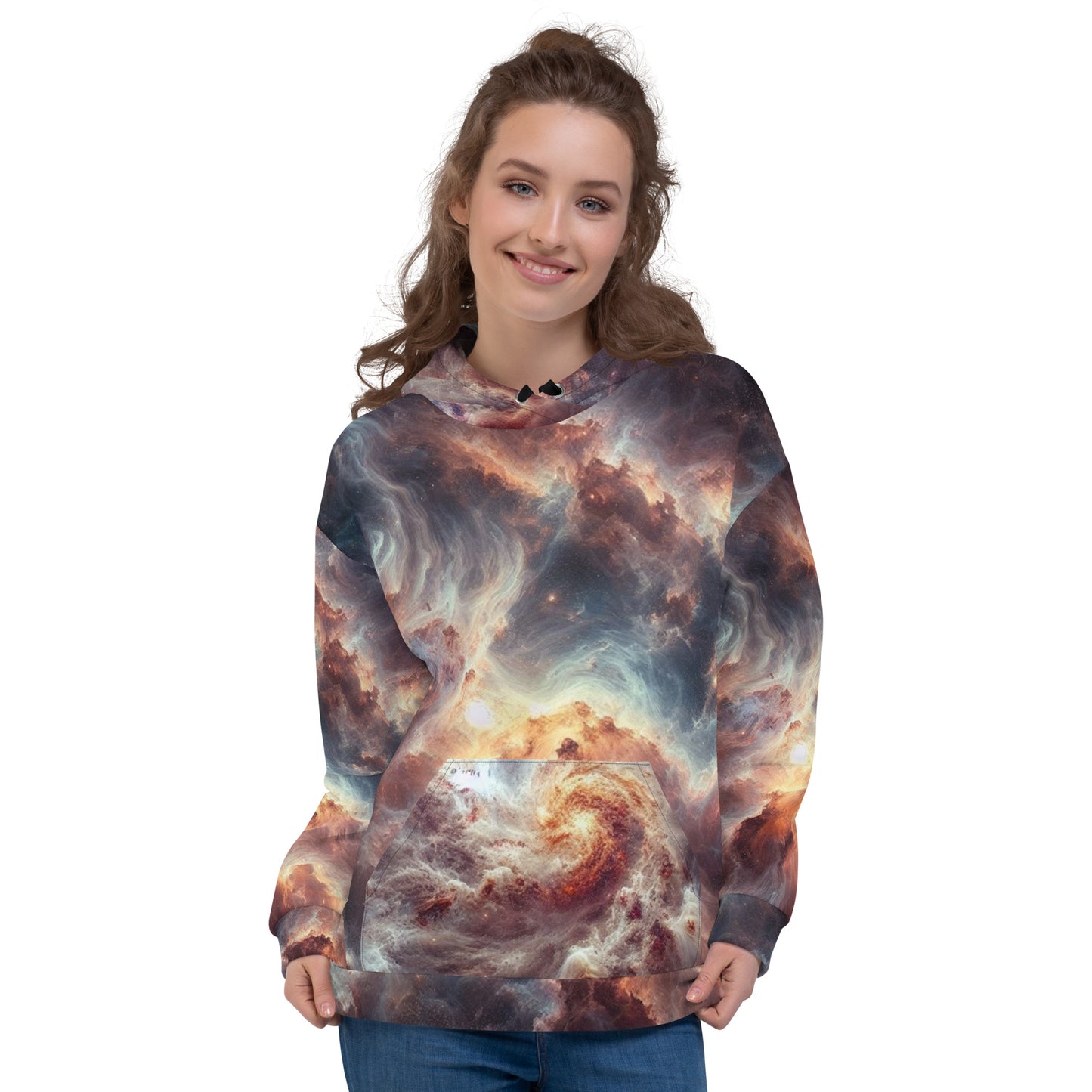 Women's Spiral Galaxy Hoodie