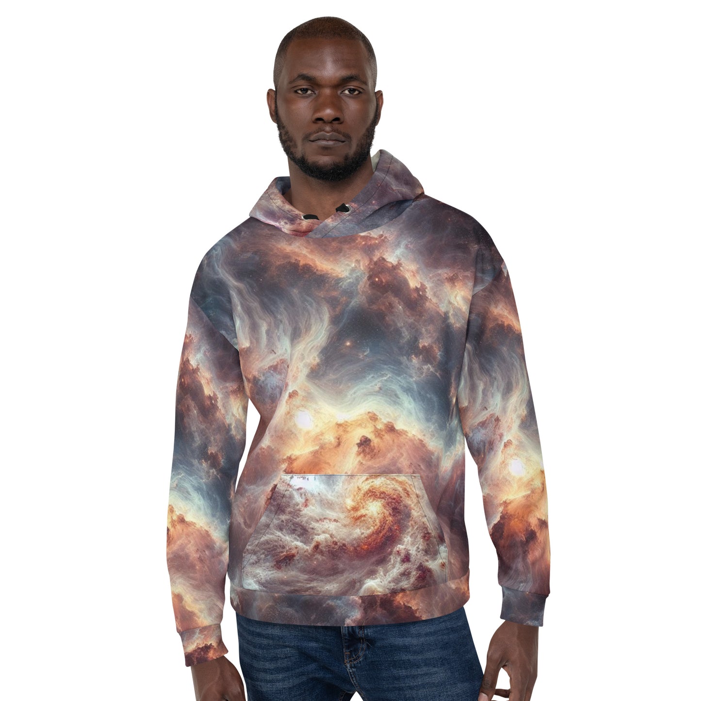 Men's Spiral Galaxy Hoodie