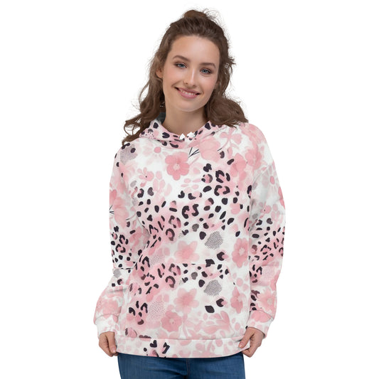 Pink Leopard Hoodie