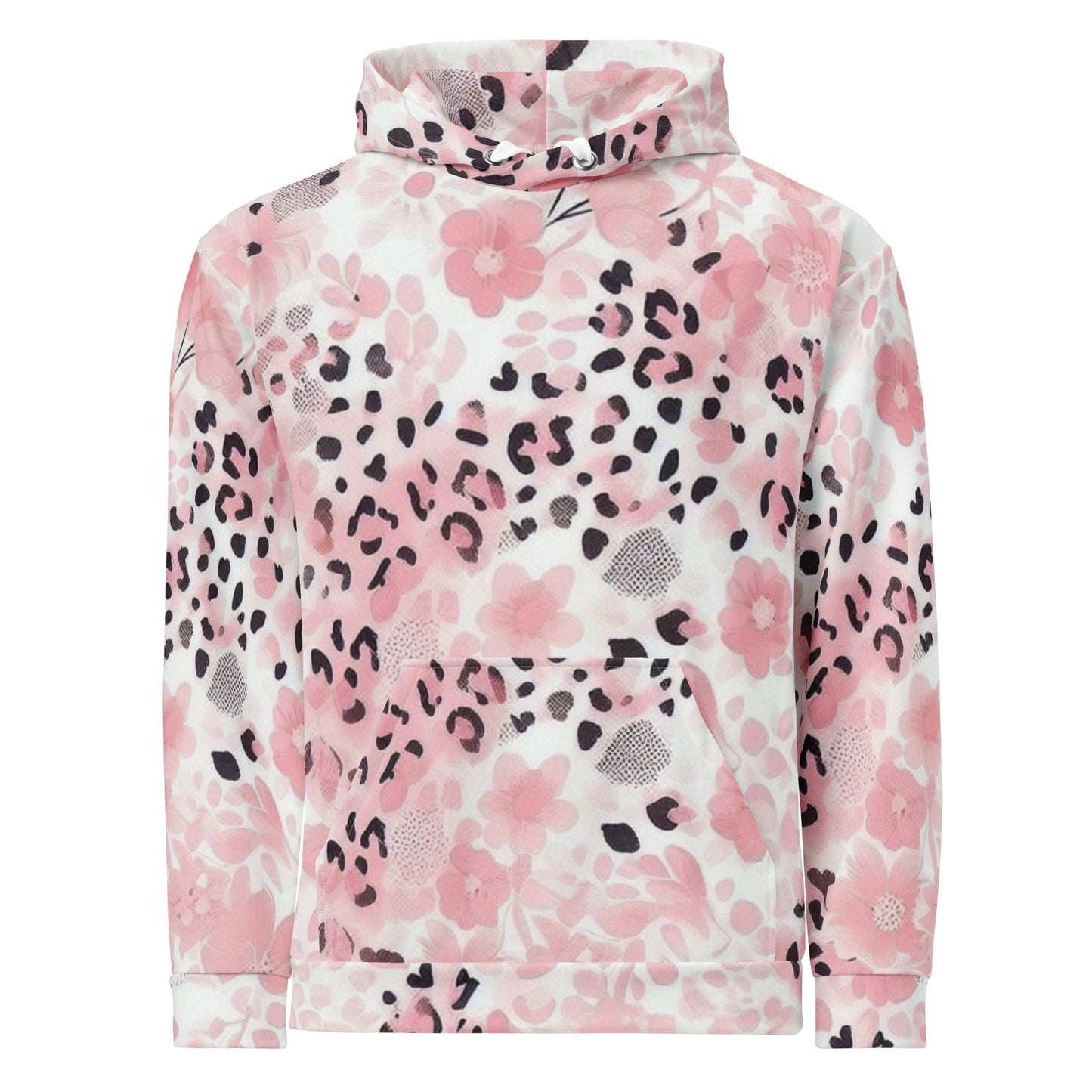 Pink Leopard Hoodie