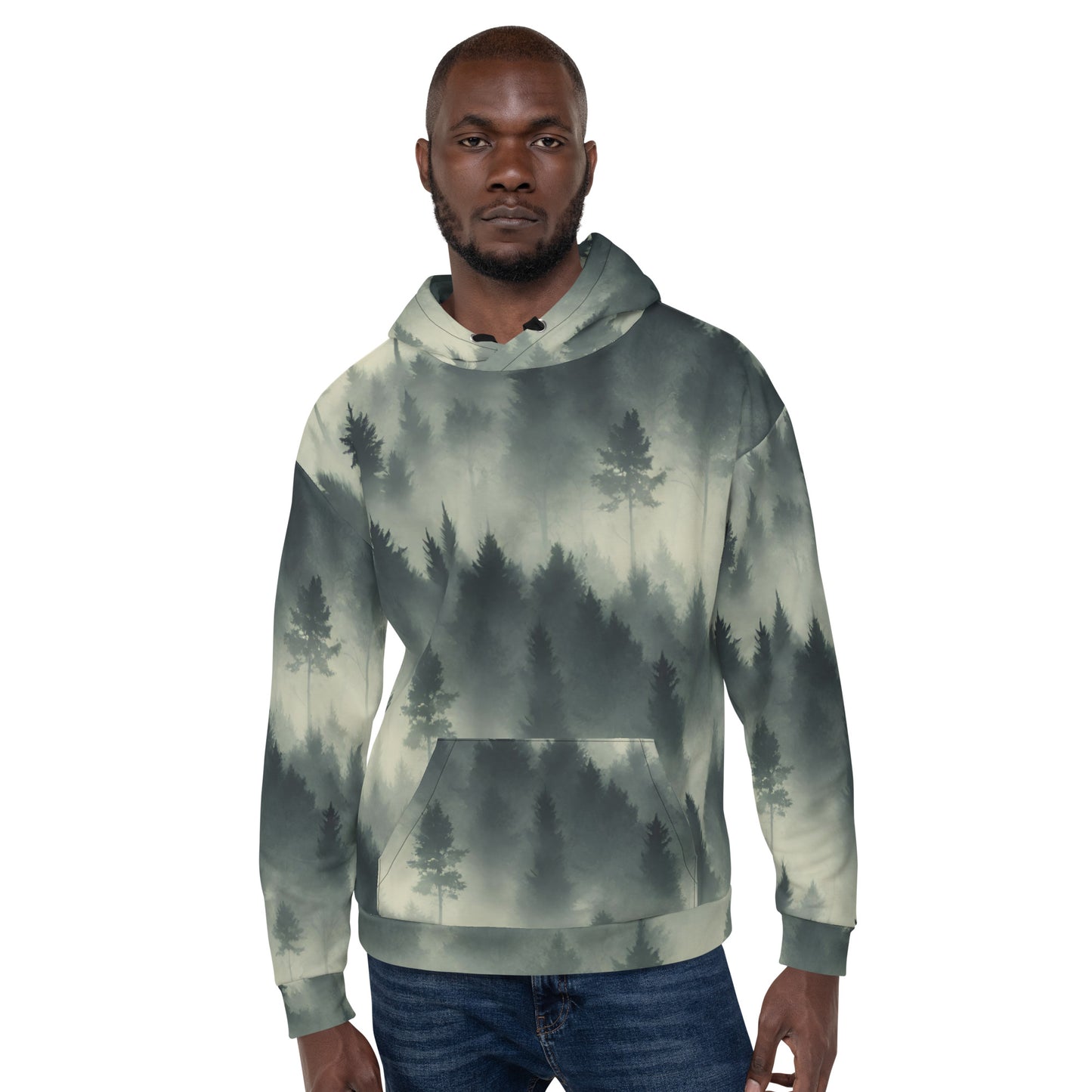 Men's Foggy Forest Hoodie