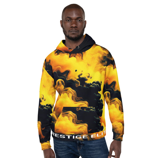 Men's Yellow Smoke Hoodie