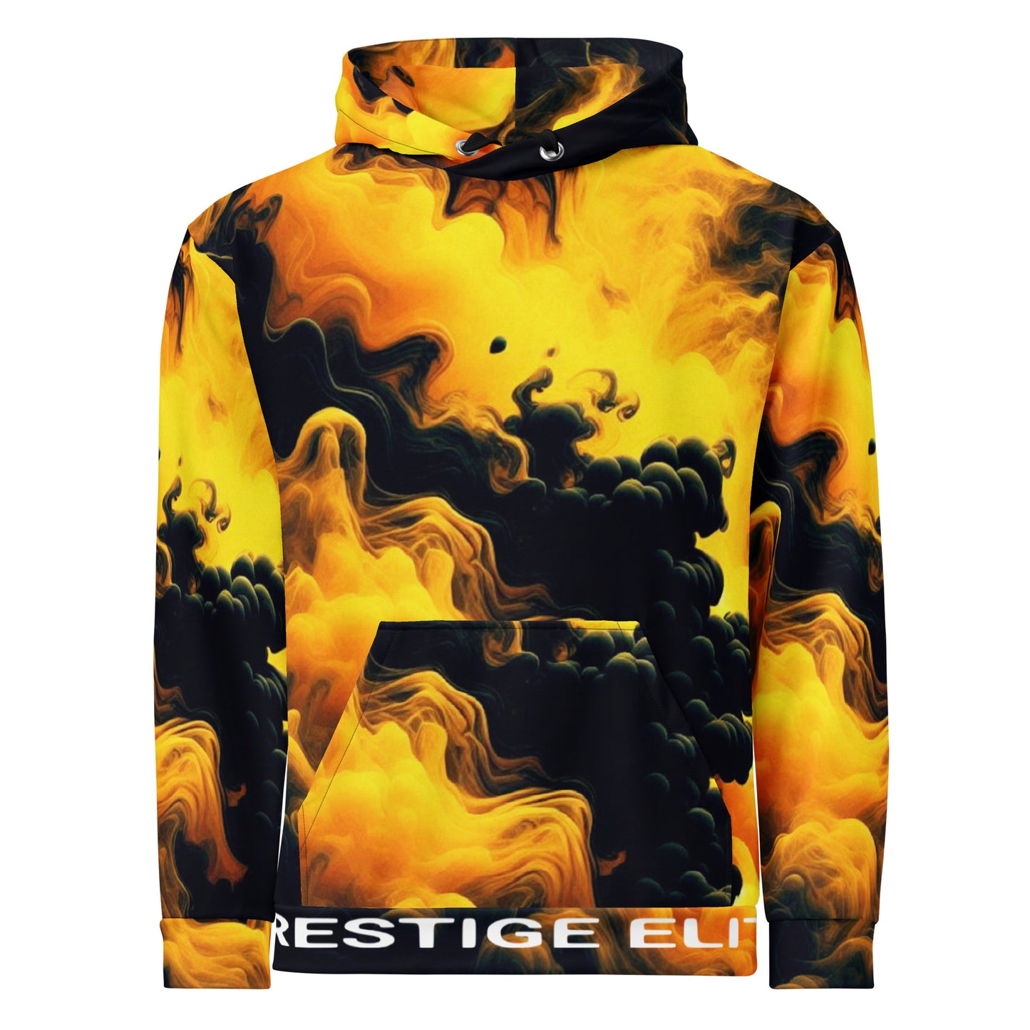 Men's Yellow Smoke Hoodie