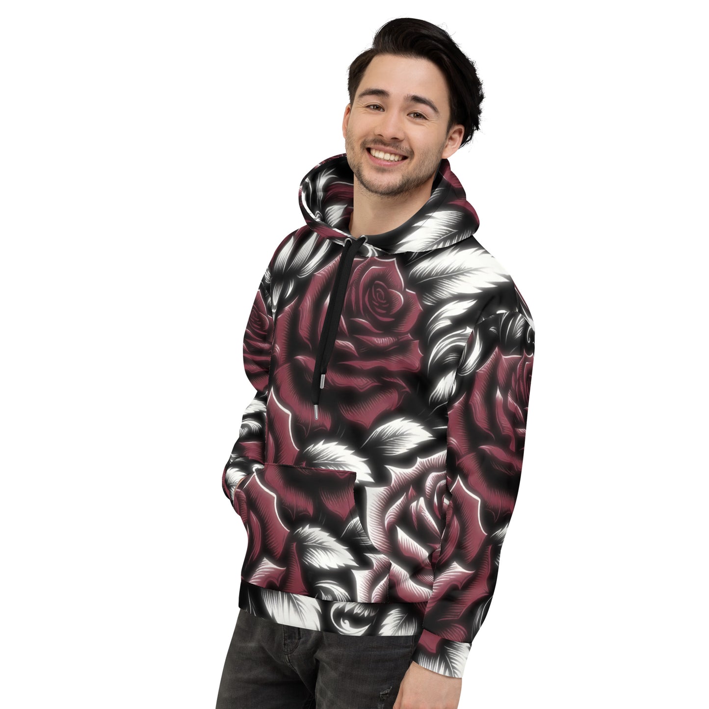 Men's Ominous Roses Hoodie