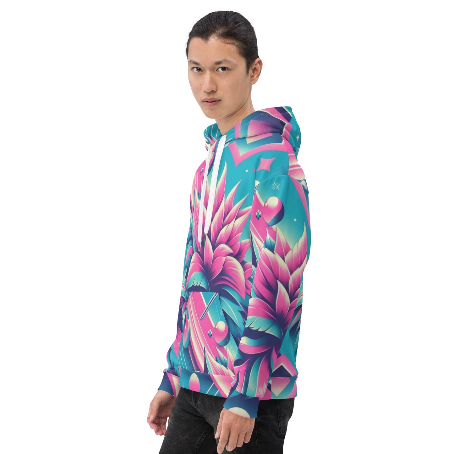 Men's Tropical Techno Hoodie