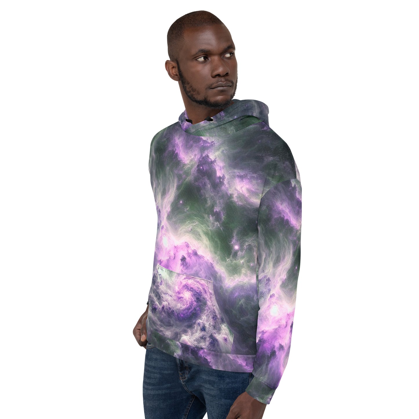 Men's Spiral Galaxy Hoodie