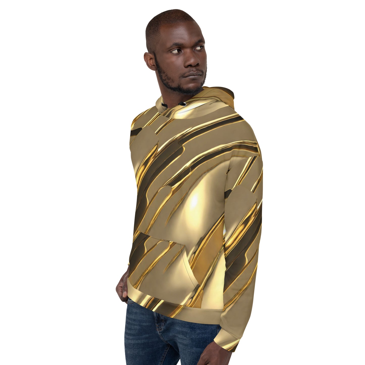 Men's All Golden Hoodie