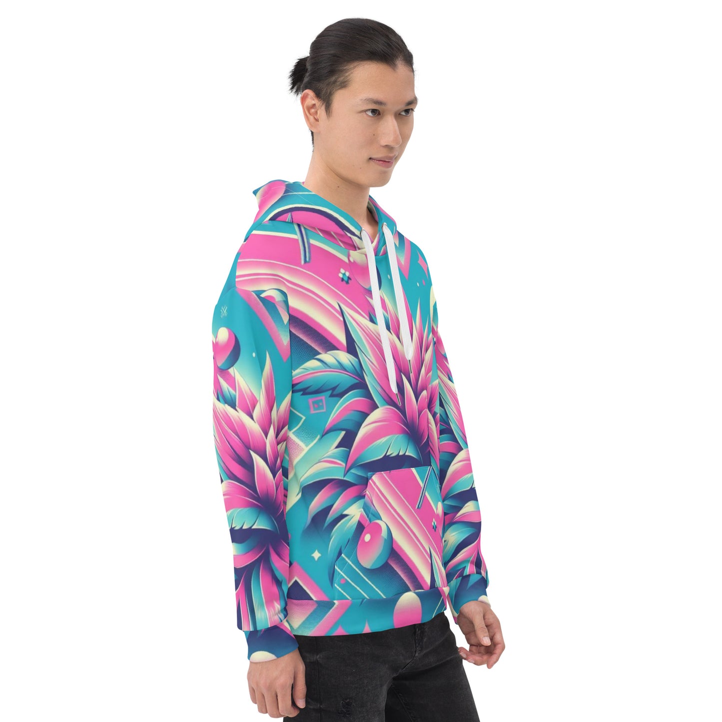 Men's Tropical Techno Hoodie