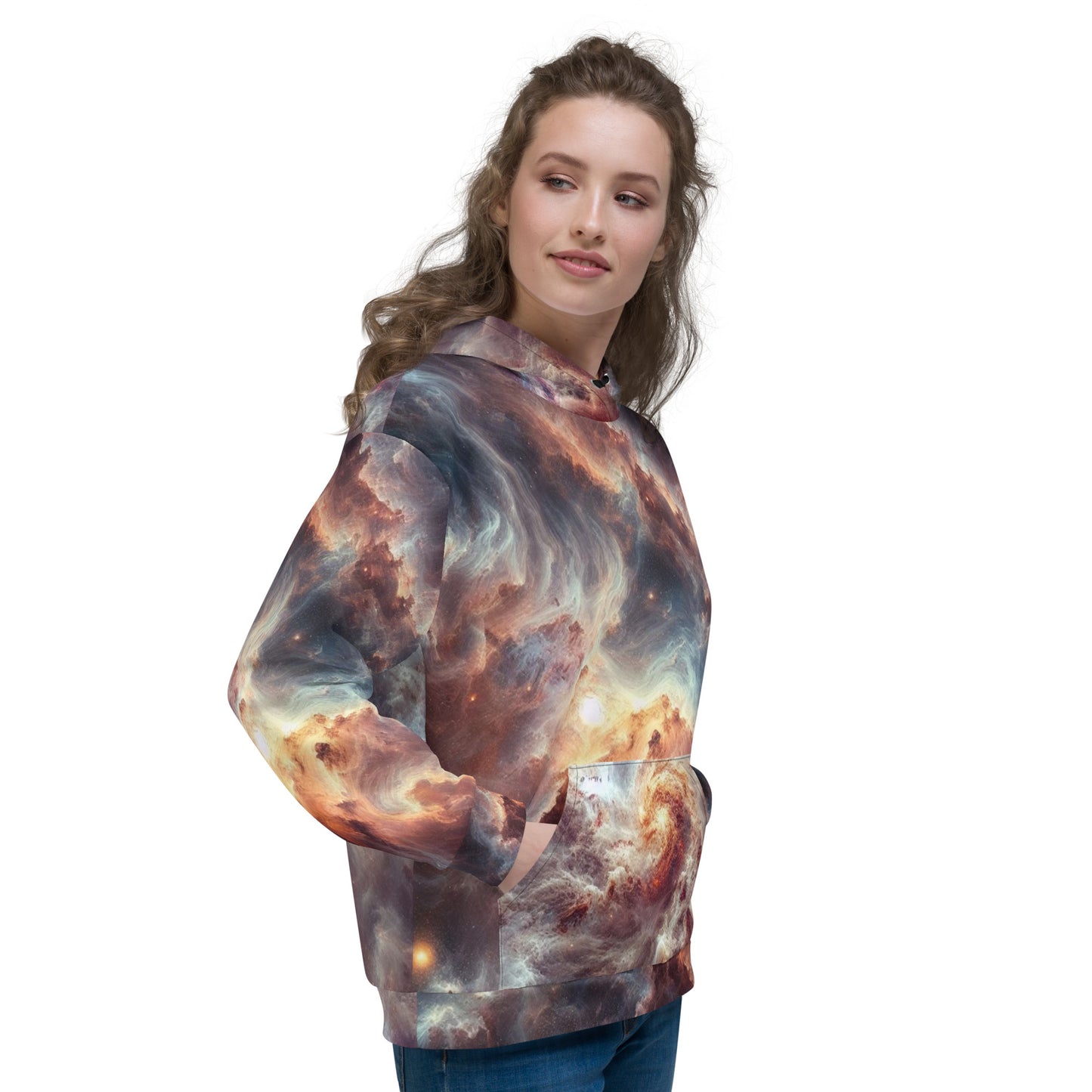 Women's Spiral Galaxy Hoodie