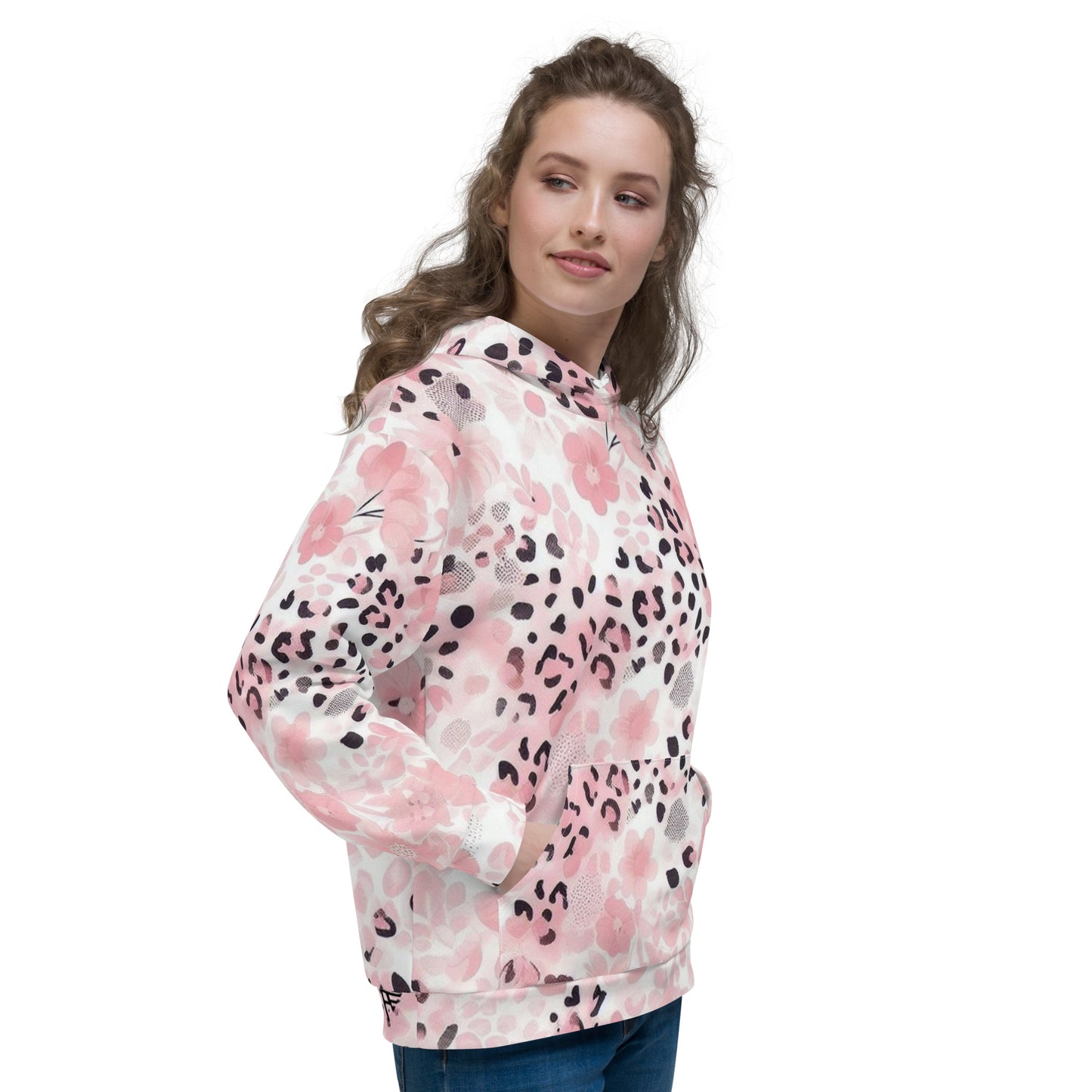 Pink Leopard Hoodie