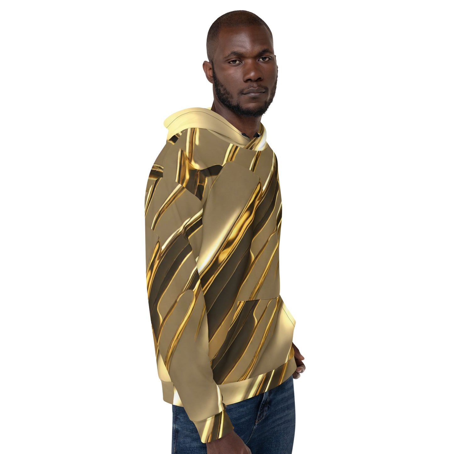 Men's All Golden Hoodie