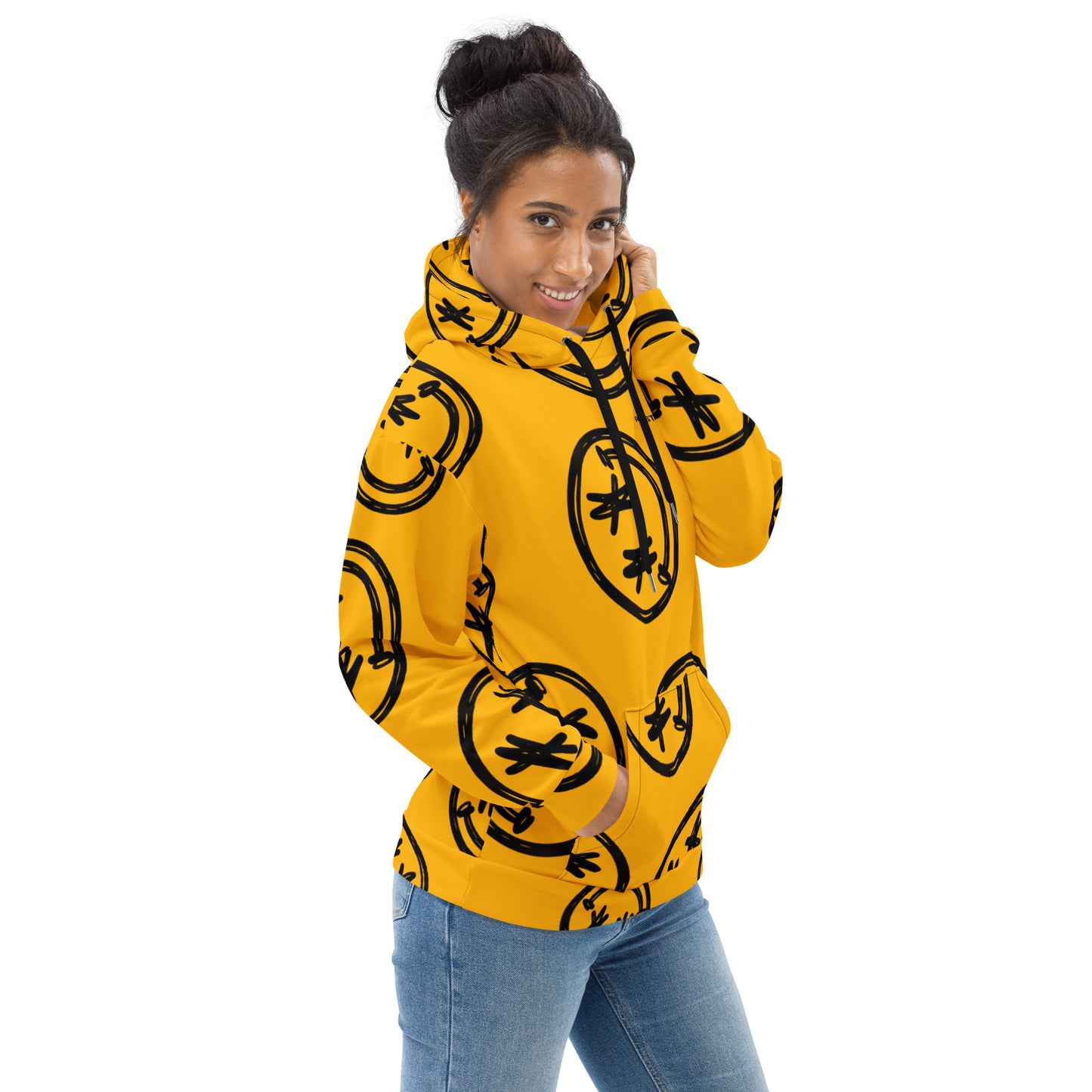 Women's Smiley Vibes Hoodie