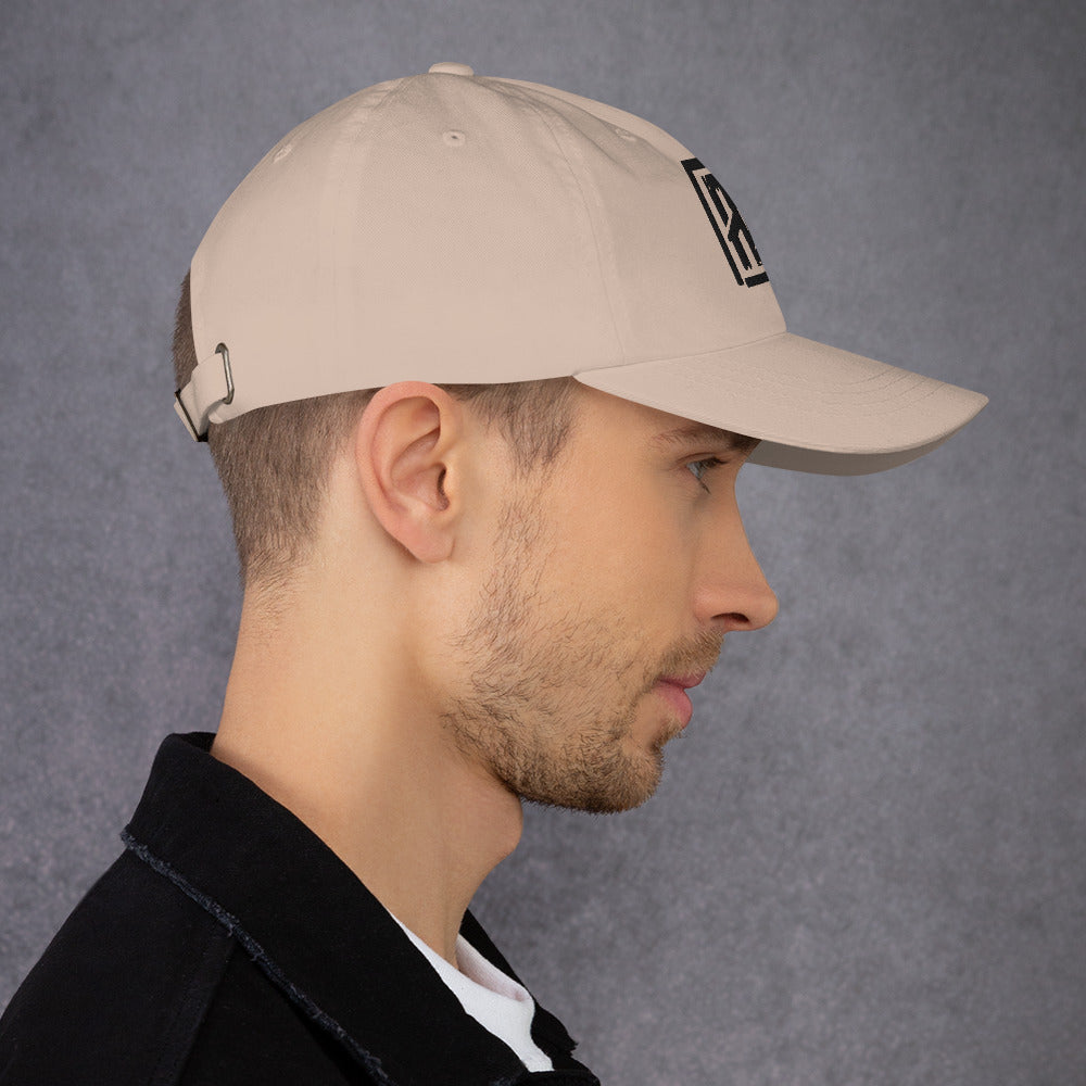 Men's Black Logo Dad hat