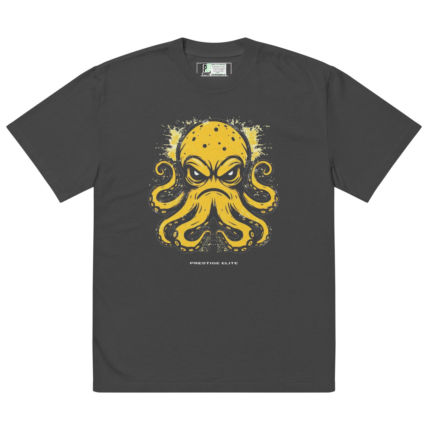 Men's "Yellow Kraken" Oversized t-shirt