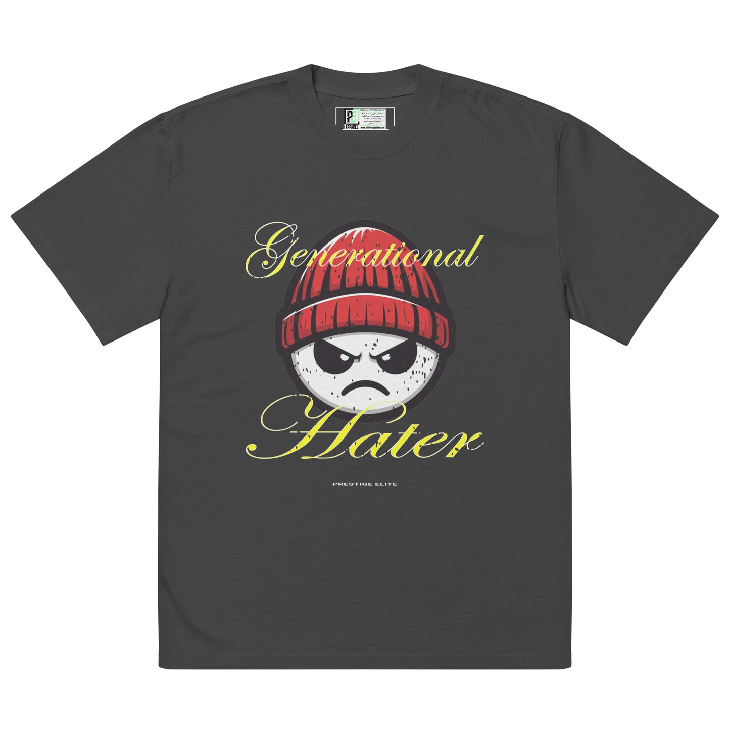 Men's "Generational Hater" Oversized t-shirt