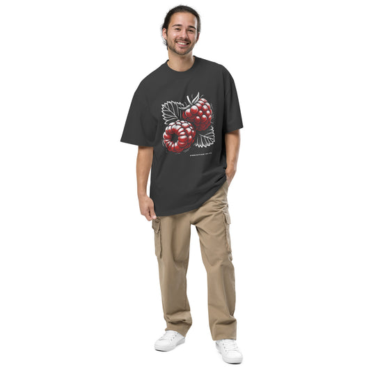 Men's "Raspberries" Oversized t-shirt