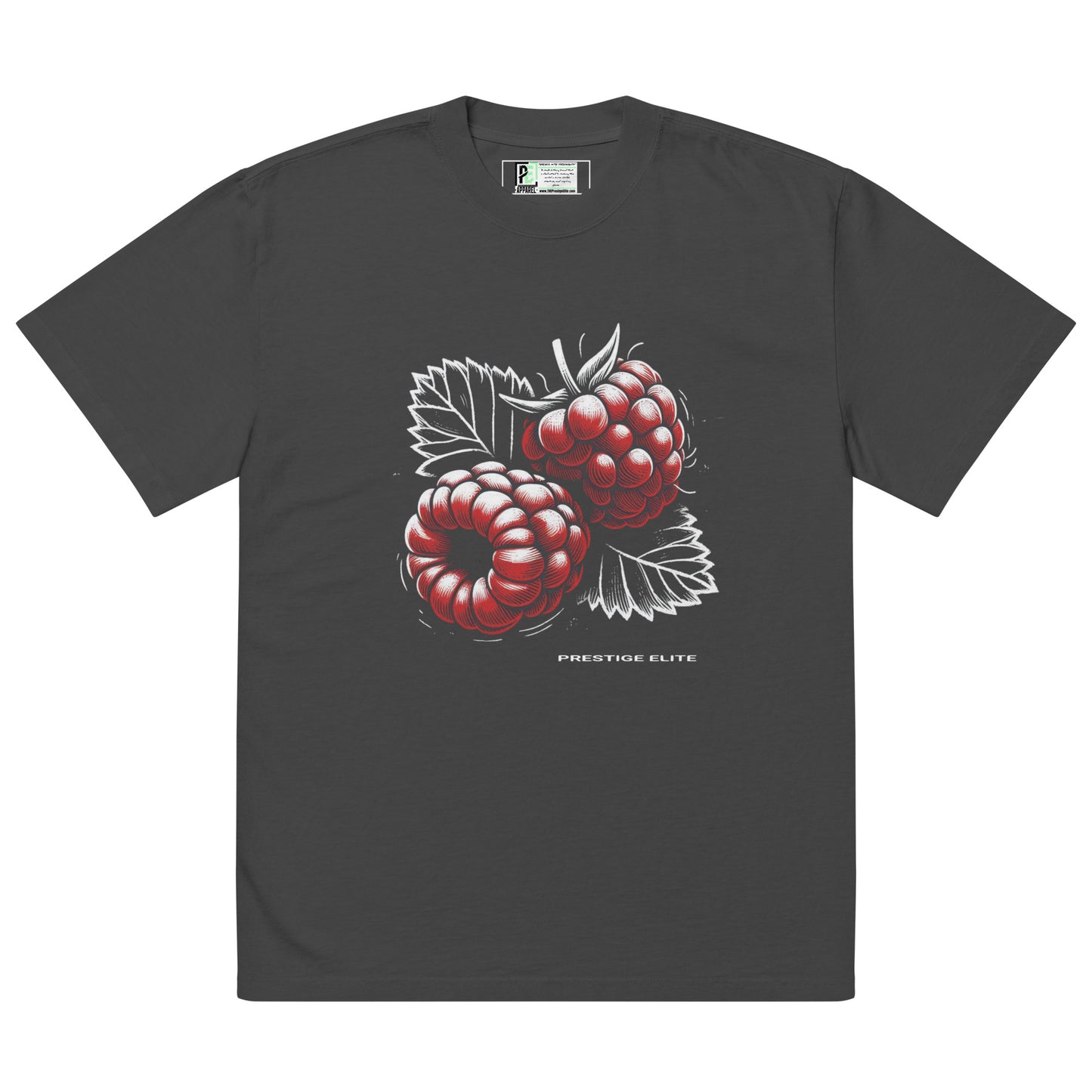 Men's "Raspberries" Oversized t-shirt