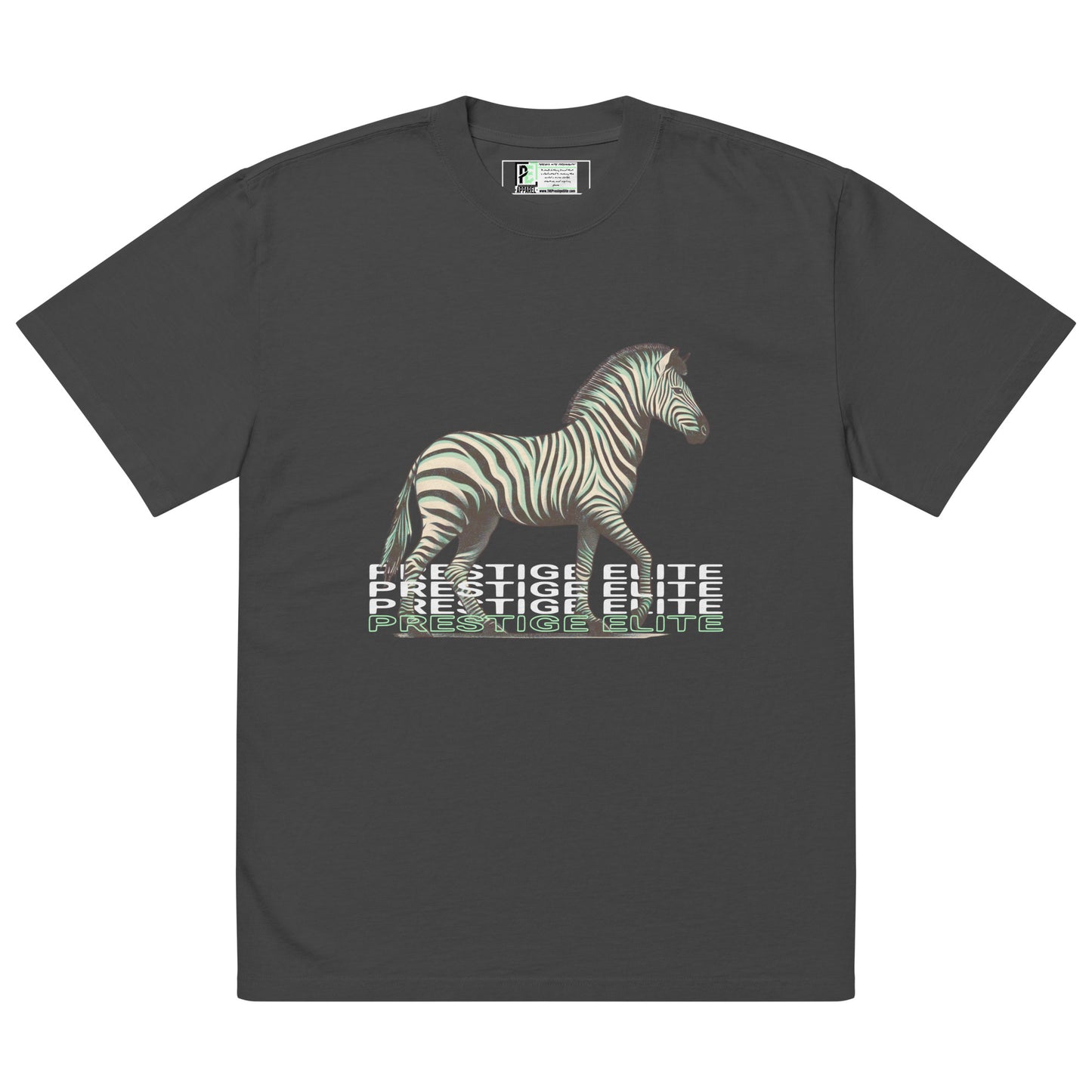 Men's "Prestige Elite Zebra" Oversized t-shirt