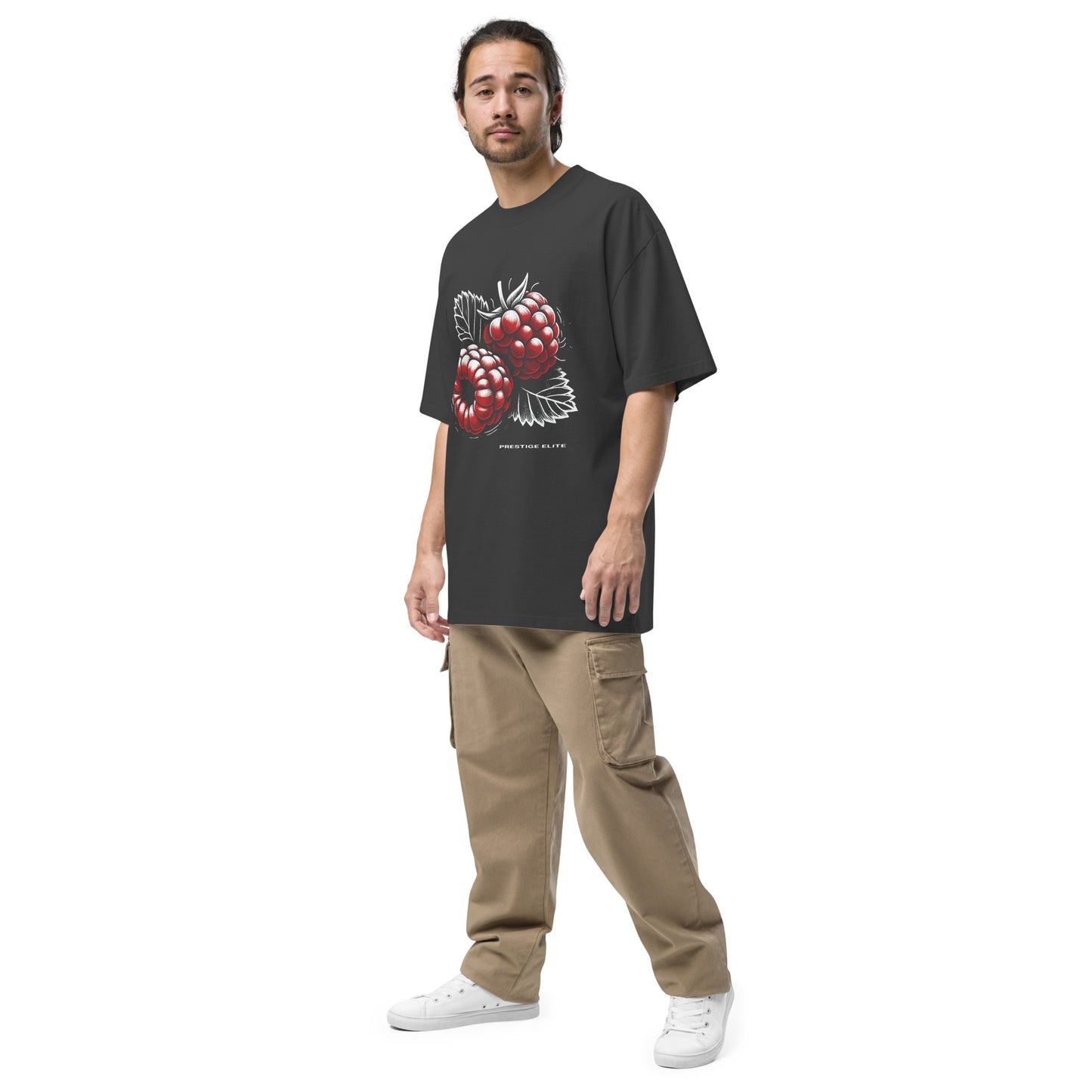 Men's "Raspberries" Oversized t-shirt