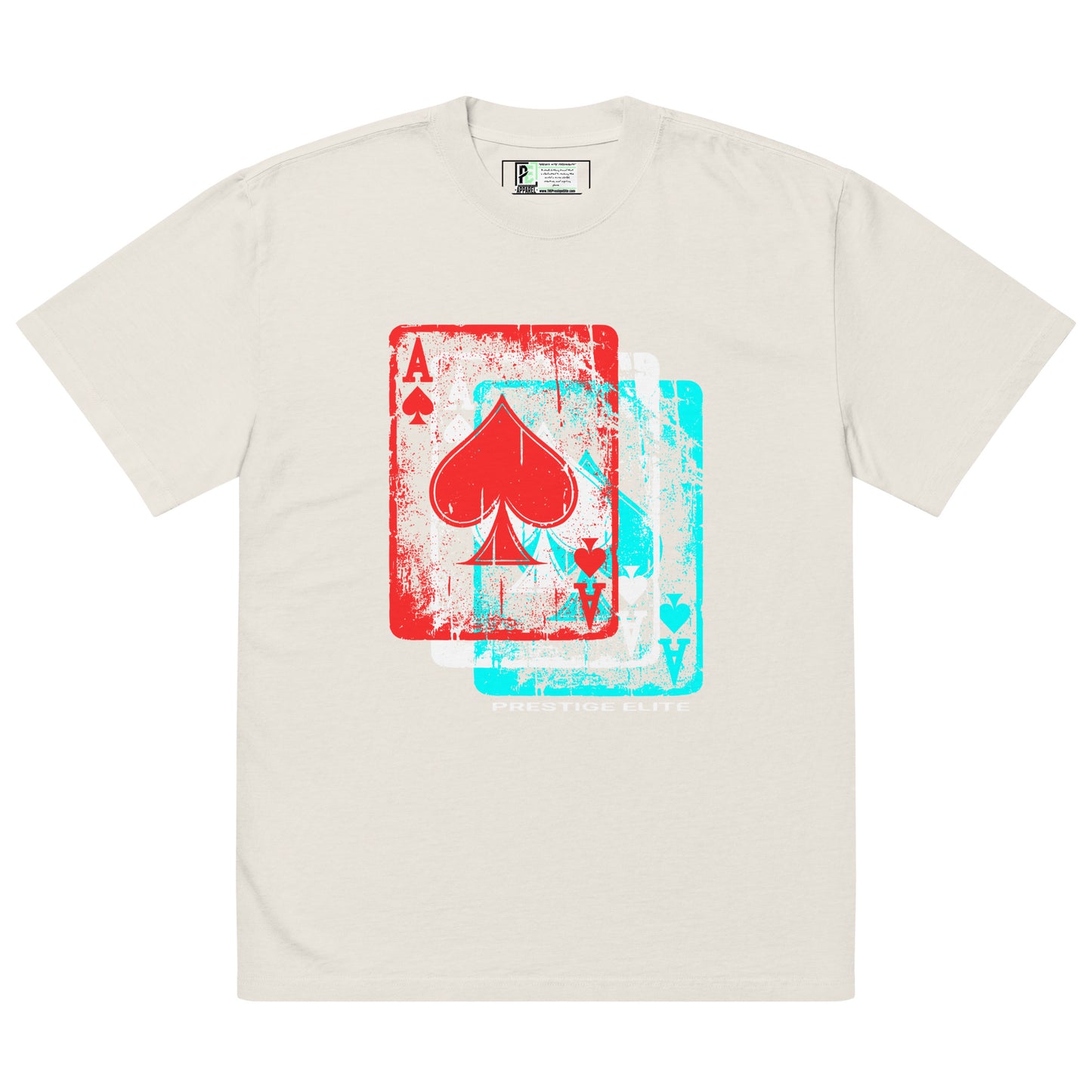 Men's "Ace of Spades" Oversized t-shirt