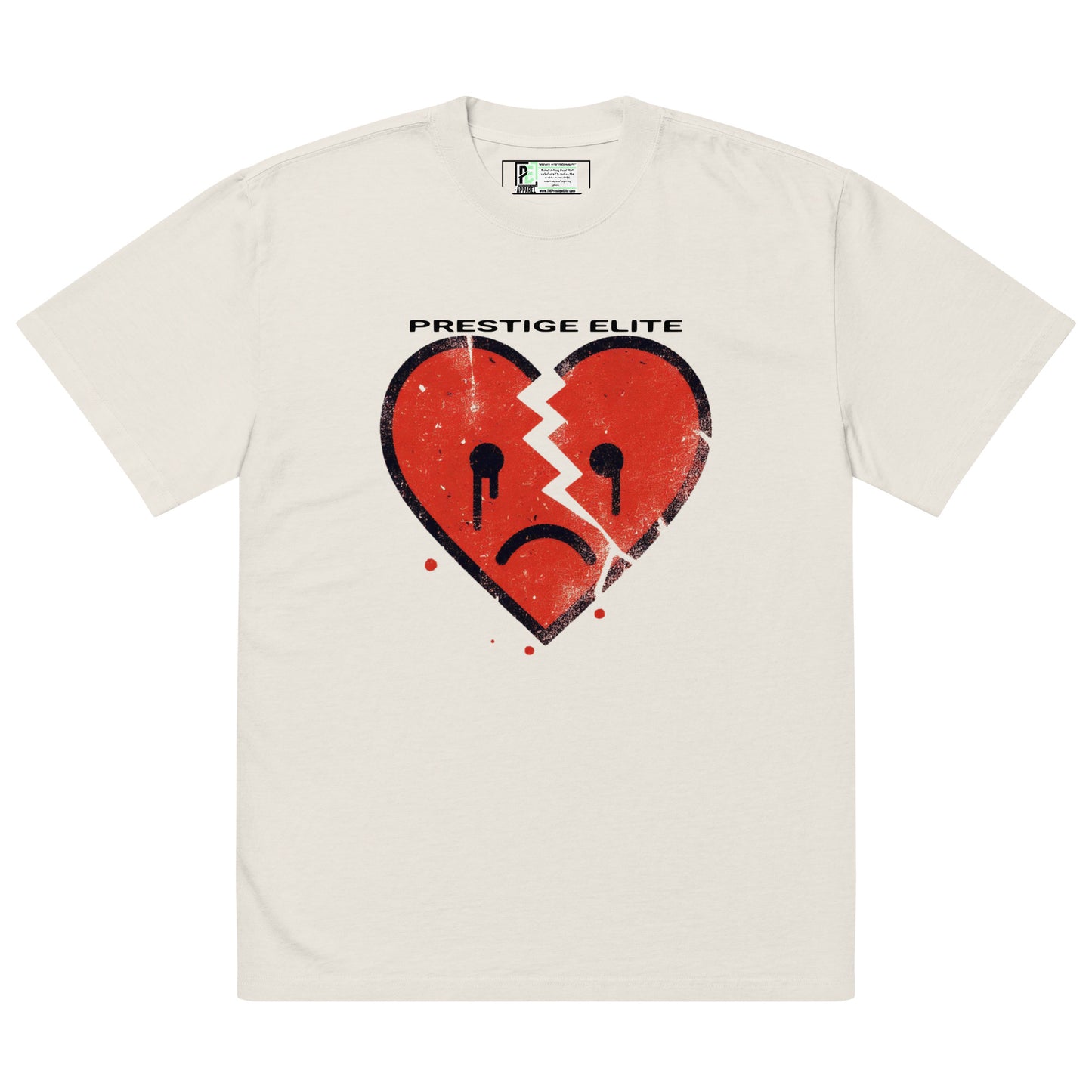 Men's "Broken Heart" Oversized t-shirt