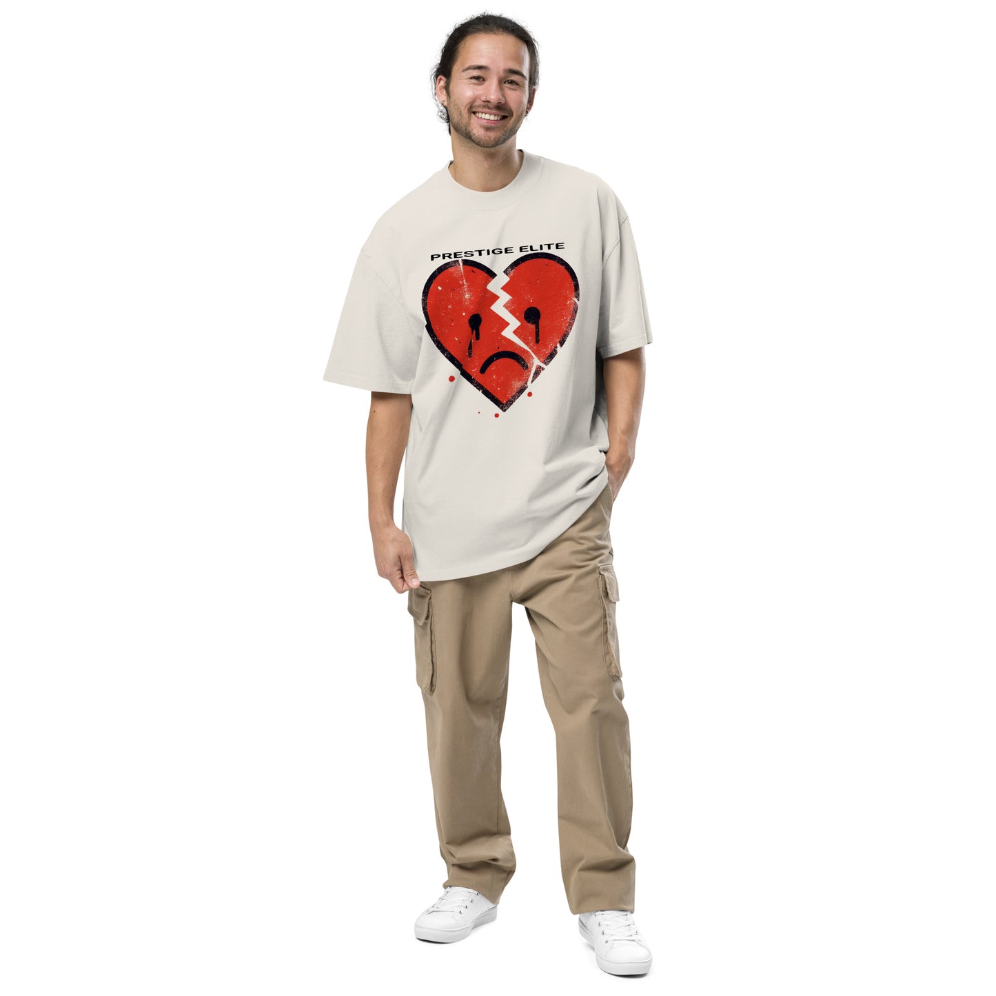 Men's "Broken Heart" Oversized t-shirt