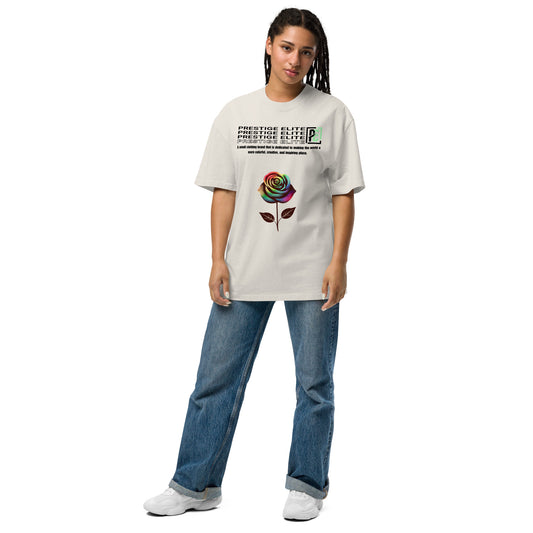 Women's "Prestige Elite" Branded Oversized t-shirt