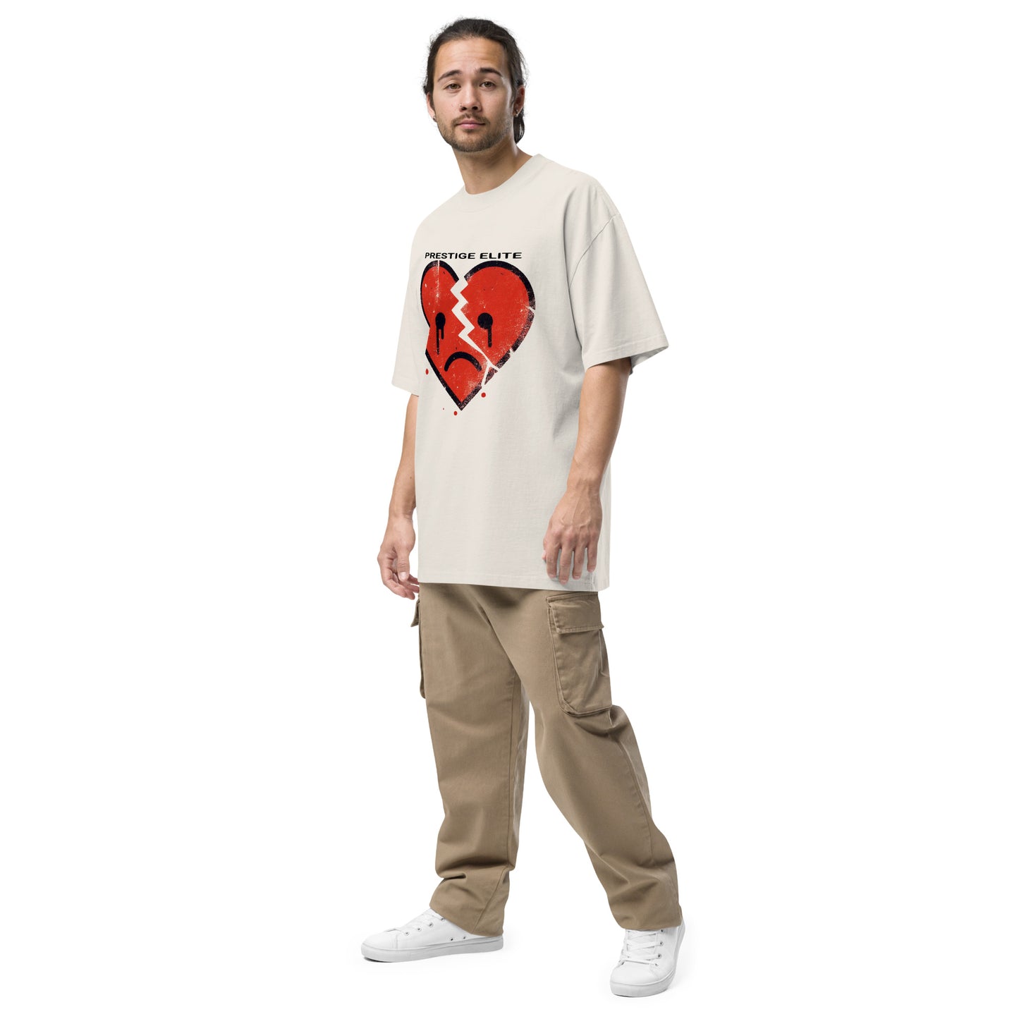 Men's "Broken Heart" Oversized t-shirt