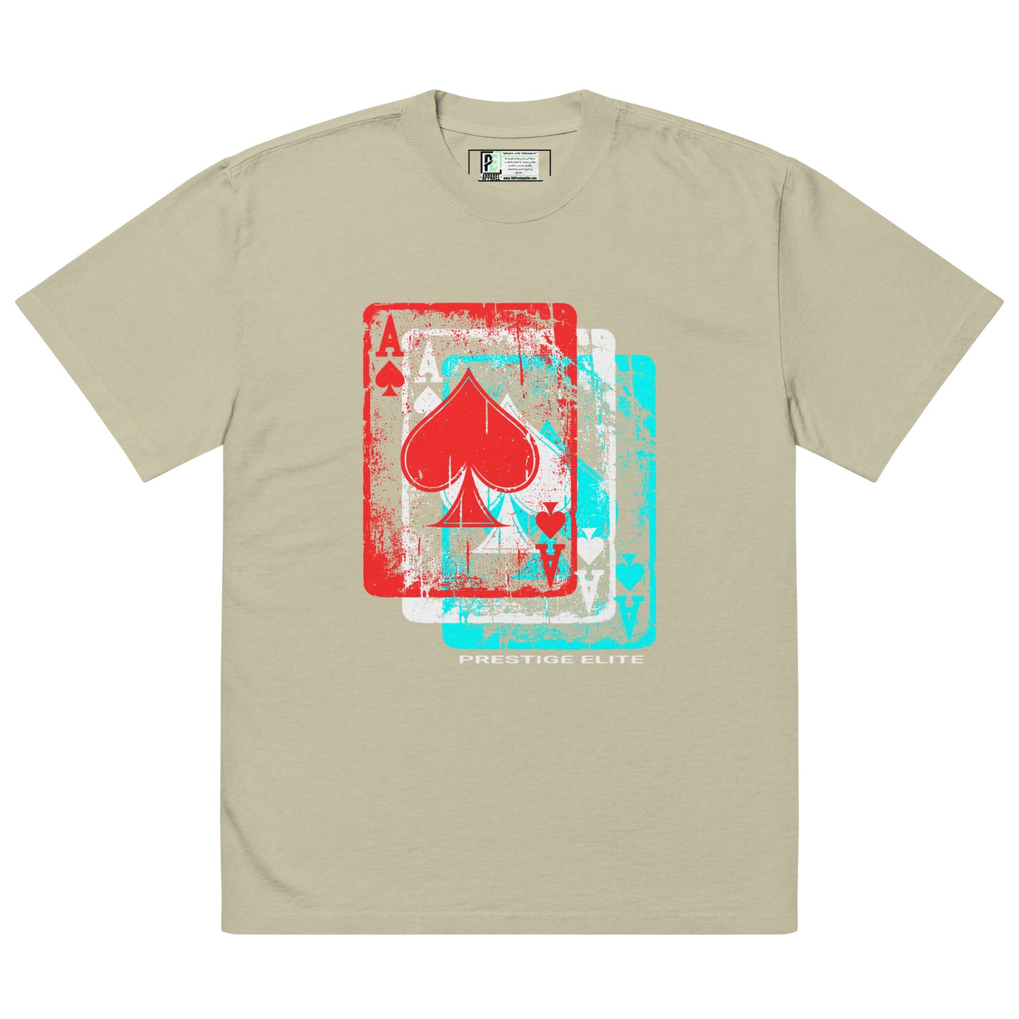 Men's "Ace of Spades" Oversized t-shirt