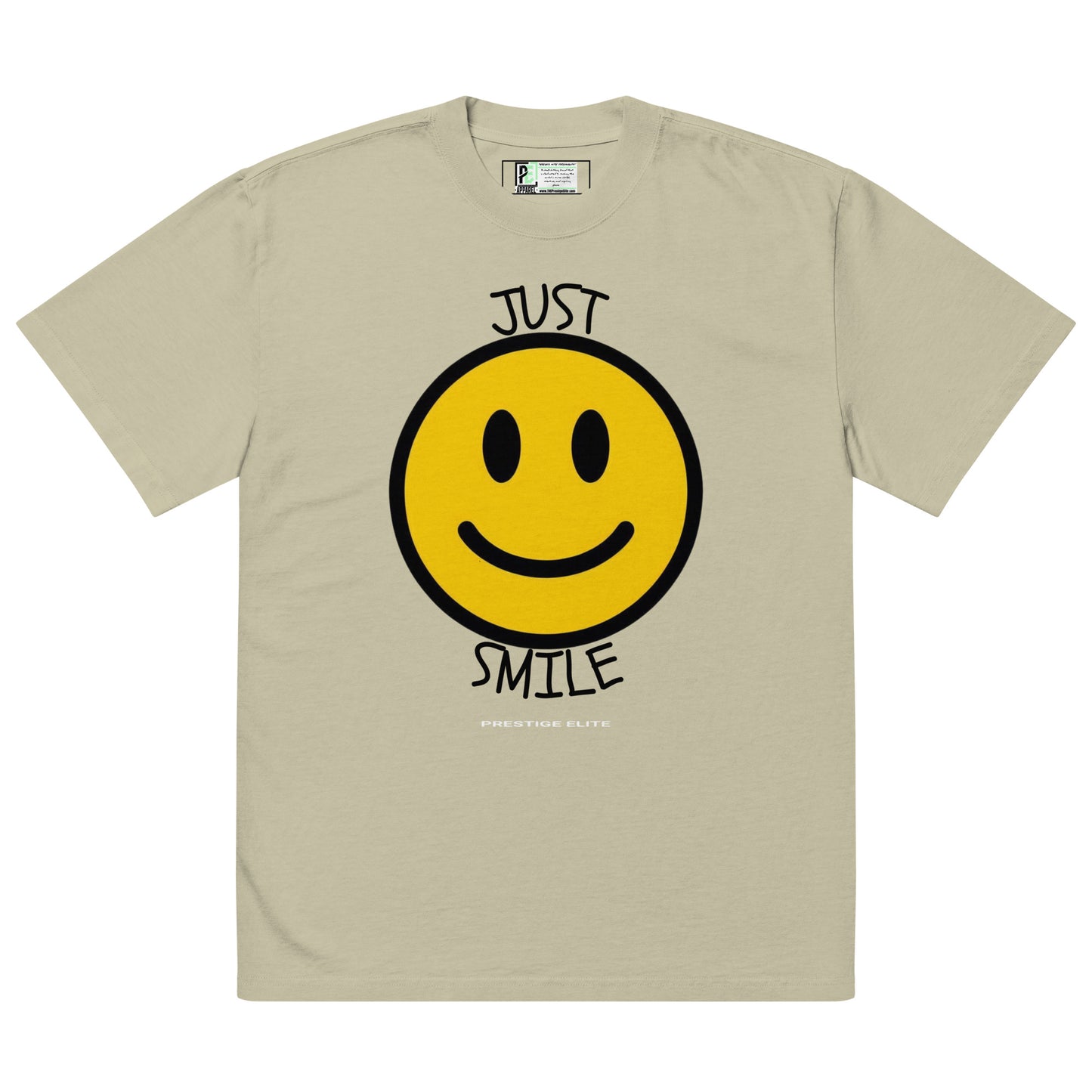 Men's "Just Smile" Oversized t-shirt