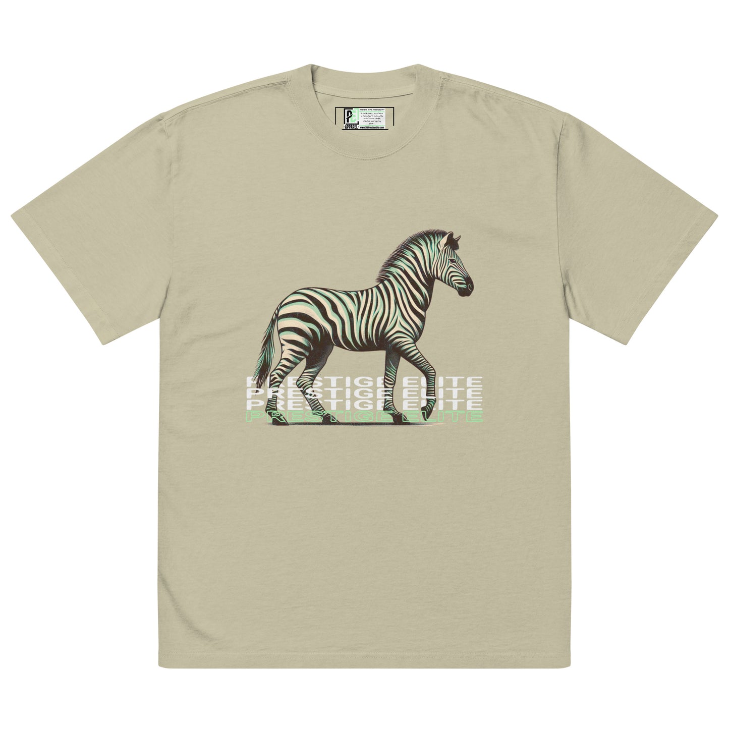 Men's "Prestige Elite Zebra" Oversized t-shirt