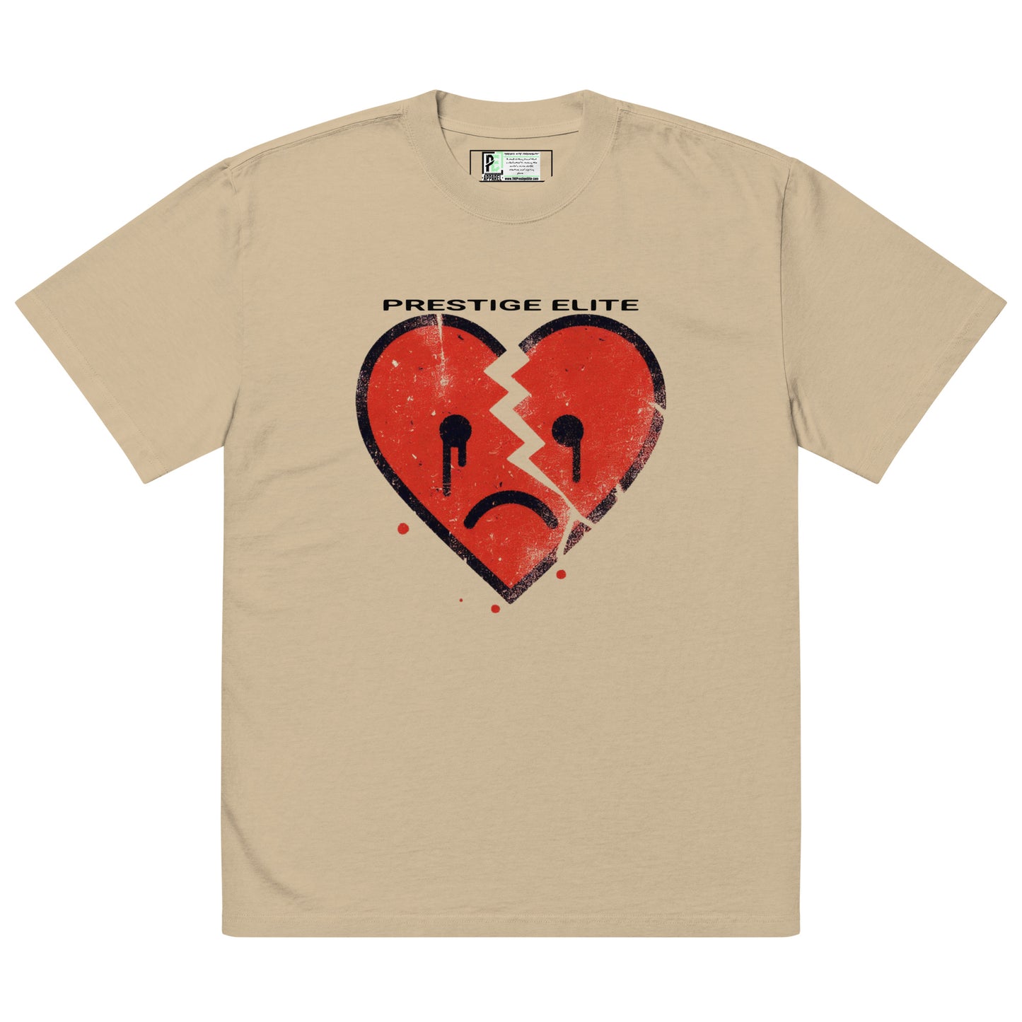 Men's "Broken Heart" Oversized t-shirt