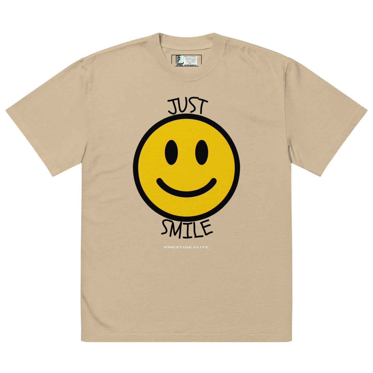 Men's "Just Smile" Oversized t-shirt