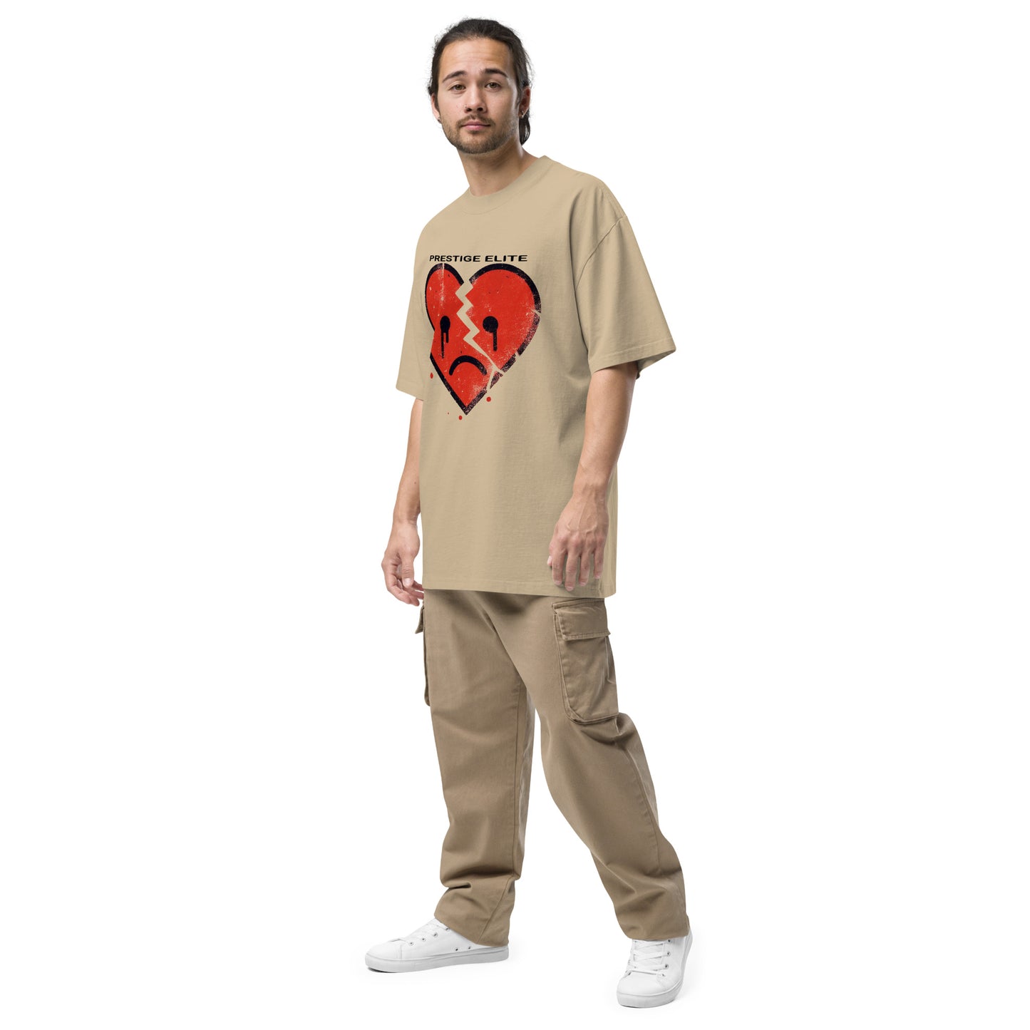 Men's "Broken Heart" Oversized t-shirt