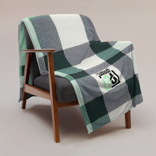 Mint Plaid Blanket