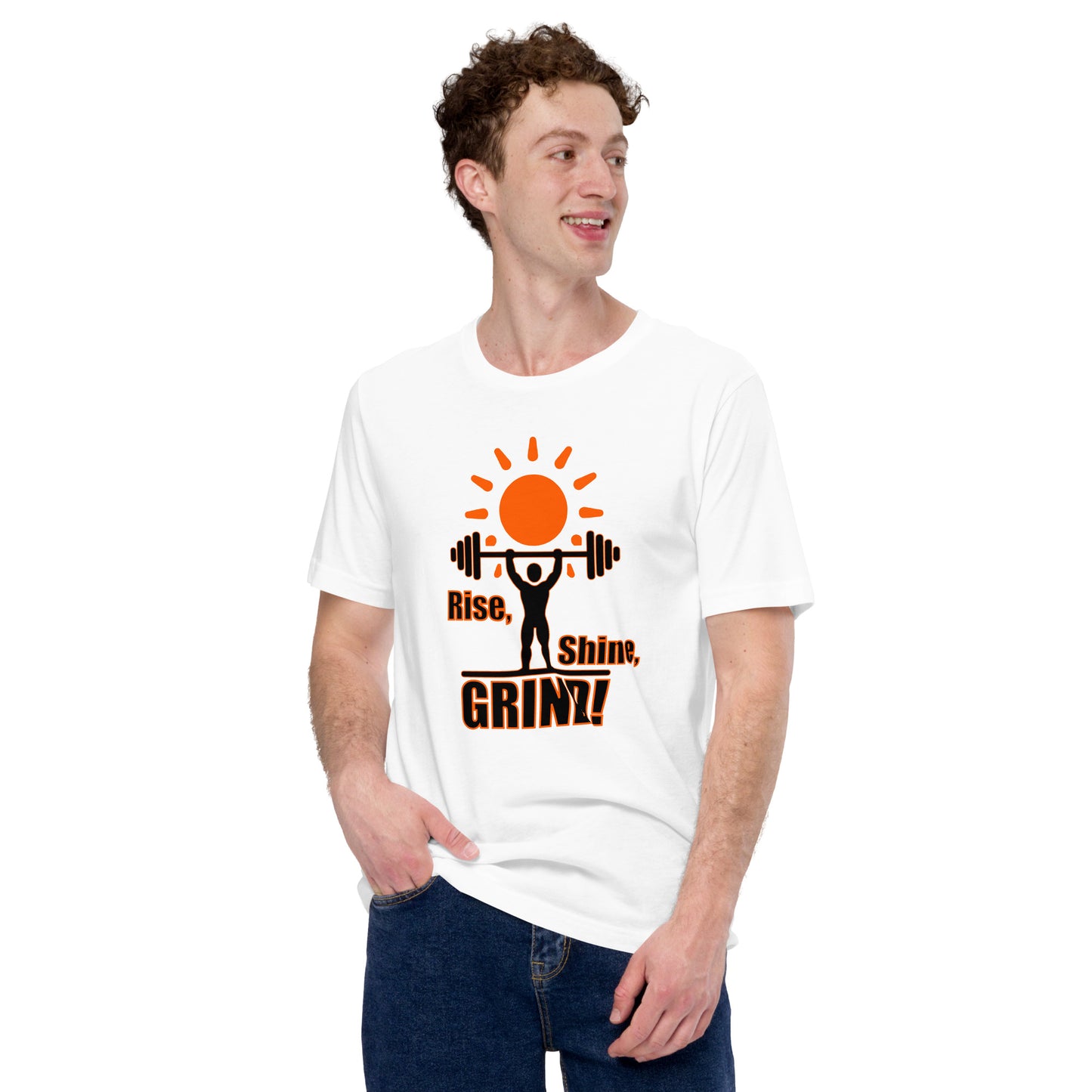 Men's Rise, Shine, Grind! Tee